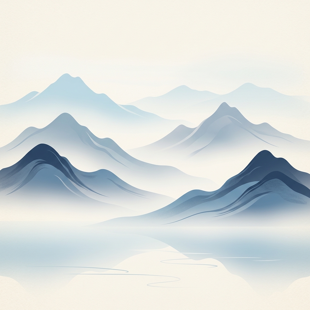 Mountain watercolor